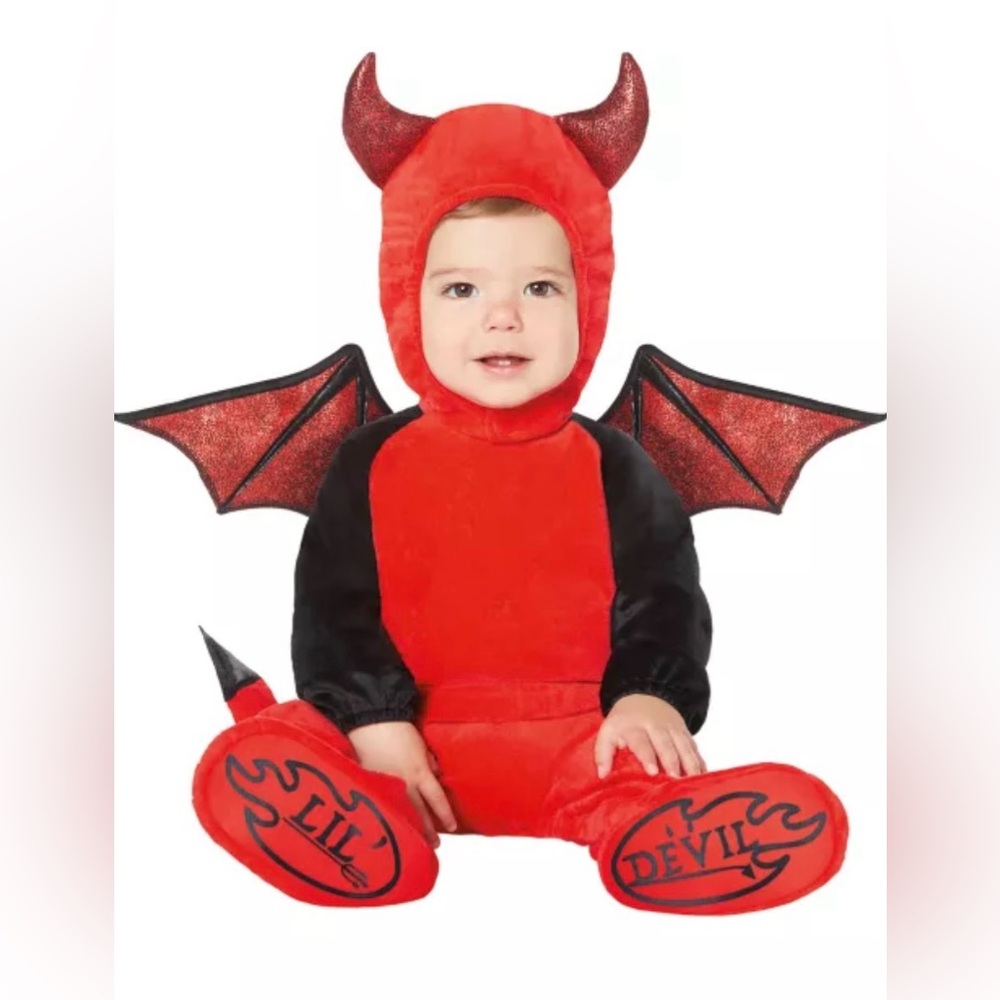 ❤️‍🔥 Lil Devil Baby Halloween Costume ❤️‍🔥